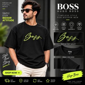 Trendy Premium Drop Shoulder T-Shirt – 220–230 GSM
